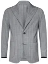 Michael Coal Tailored Single-breasted Blazer With Peak Lapels