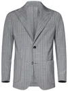 Michael Coal Tailored Single-breasted Blazer With Peak Lapels