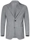 Michael Coal Tailored Single-breasted Blazer With Peak Lapels