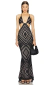 MICHAEL COSTELLO DELILAH GOWN