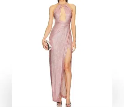 Michael Costello Kiara Gown In Rose