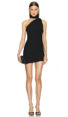 Michael Costello X Revolve Sylvia Mini Dress In 黑色