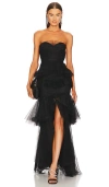 Michael Costello X Revolve Alai Gown In Black