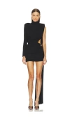 Michael Costello X Revolve Amaro Mini Dress In Black