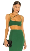 Michael Costello X Revolve Amira Crop Top In Green