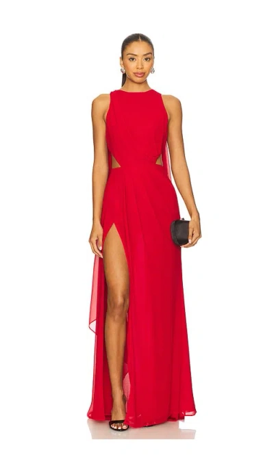 Michael Costello X Revolve Breslin Gown In Red