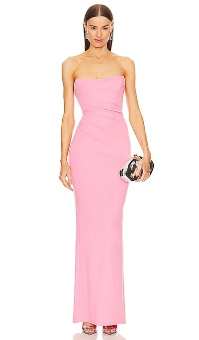 Michael Costello X Revolve Briggs Gown In Pink