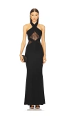 Michael Costello X Revolve Calithea Gown In 黑色