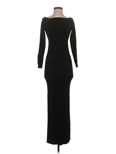 Pre-owned Michael Costello X Revolve Casual Dress In Black