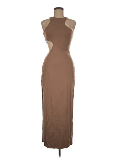 Pre-owned Michael Costello X Revolve Casual Dress In Brown