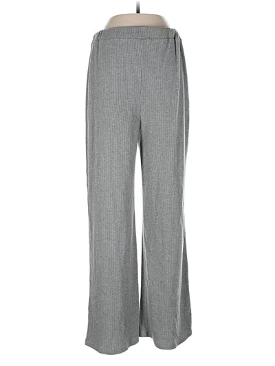 Pre-owned Michael Costello X Revolve Casual Pants In Gray