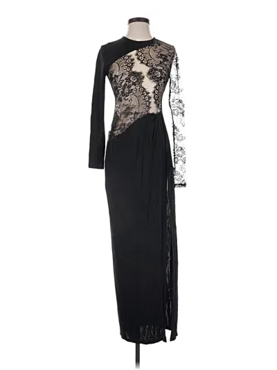 Pre-owned Michael Costello X Revolve Cocktail Dress In Black