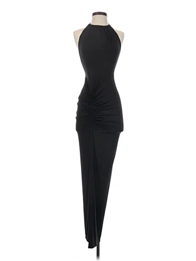 Pre-owned Michael Costello X Revolve Cocktail Dress In Black