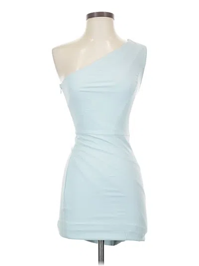 Pre-owned Michael Costello X Revolve Cocktail Dress In Blue