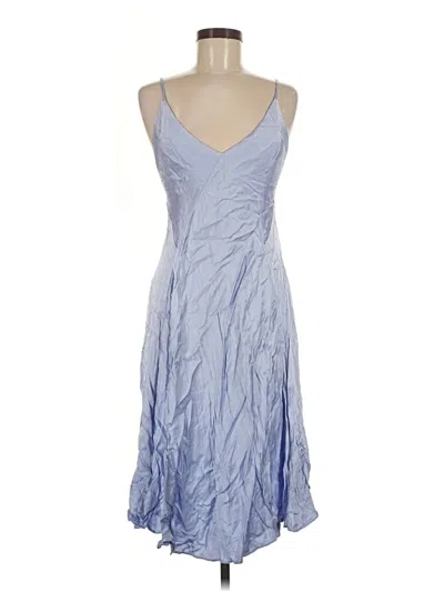 Pre-owned Michael Costello X Revolve Cocktail Dress In Blue