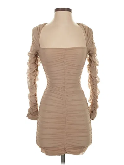 Pre-owned Michael Costello X Revolve Cocktail Dress In Brown