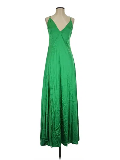 Pre-owned Michael Costello X Revolve Cocktail Dress In Green