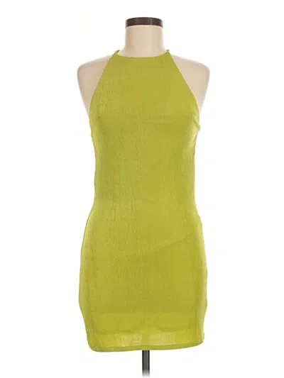 Pre-owned Michael Costello X Revolve Cocktail Dress In Green