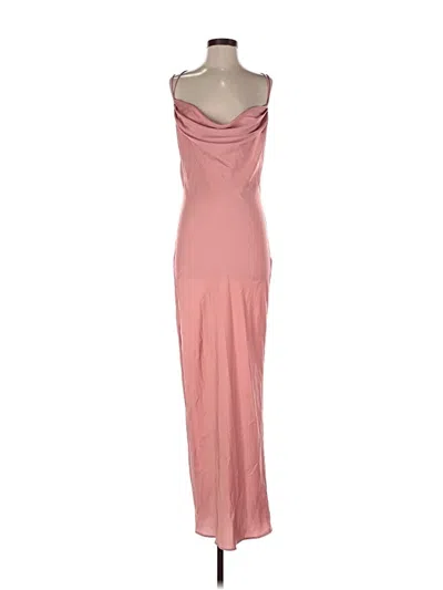Pre-owned Michael Costello X Revolve Cocktail Dress In Pink