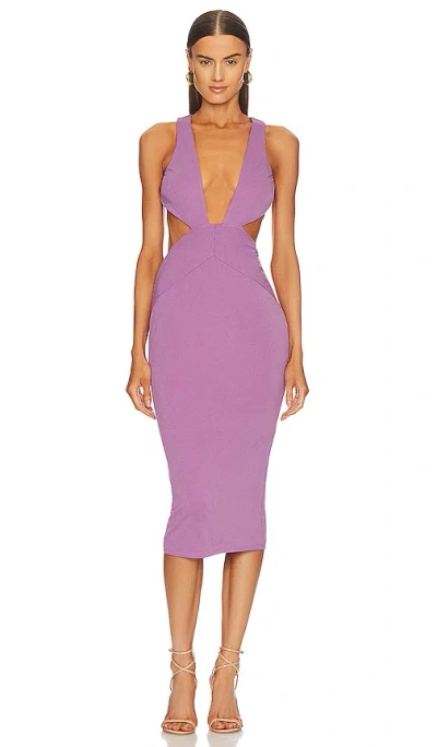 Michael Costello X Revolve Dana Dress In Lavender