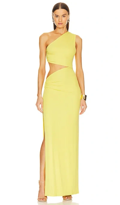 Michael Costello Kleid Decker In Lemon