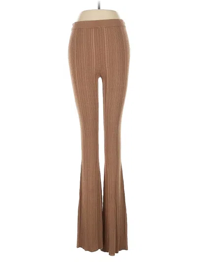 Pre-owned Michael Costello X Revolve Dress Pants In Brown