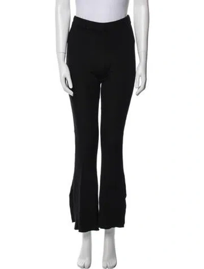 Pre-owned Michael Costello X Revolve Flared Pants In Black