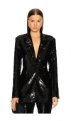 Michael Costello X Revolve Harlow Blazer In Black