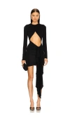 Michael Costello Kleid Isabella In Black