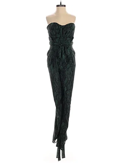 Pre-owned Michael Costello X Revolve Jumpsuit In Green