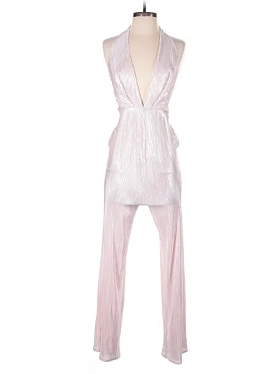 Pre-owned Michael Costello X Revolve Jumpsuit In Pink