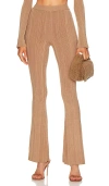 Michael Costello X Revolve Kadri Pant In Mocha