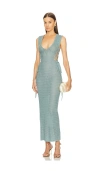 Michael Costello Kleid Kyle In Teal