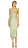 Michael Costello X Revolve Kylen Midi Dress In Sage