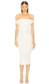Michael Costello X Revolve Laurence Midi Dress In Ivory