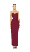Michael Costello X Revolve Louisa Gown In Red