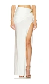 Michael Costello X Revolve Magnolia Maxi Skirt In Ivory