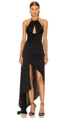 Michael Costello X Revolve Merdian Gown In Black
