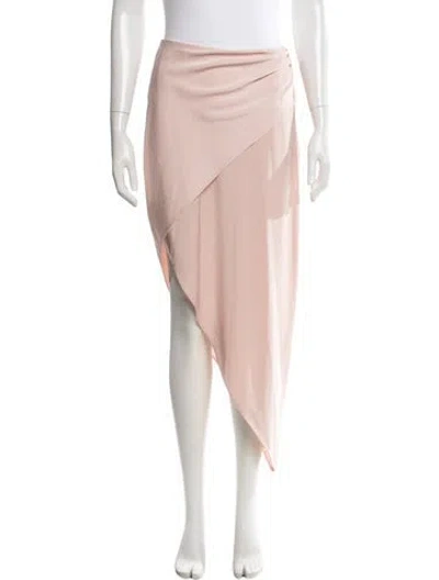 Pre-owned Michael Costello X Revolve Mini Skirt In Pink