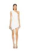 Michael Costello X Revolve Mireille Mini Dress In Ivory