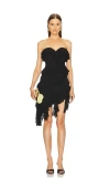 Michael Costello Kleid Natalia In Black