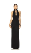 Michael Costello X Revolve Nathalia Gown In Black
