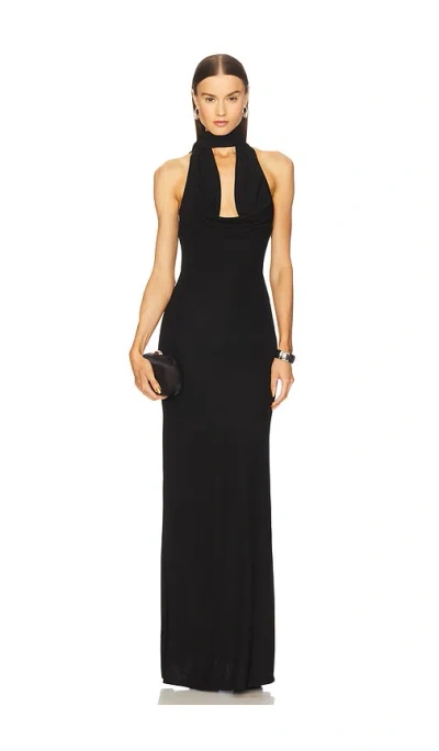 Michael Costello X Revolve Nathalia Gown In Black