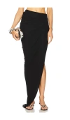 Michael Costello X Revolve Nathalia Skirt In Black