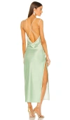 Michael Costello X Revolve Porter Dress In Mint