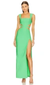Michael Costello Abendkleid Sadie In Green