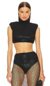 Michael Costello X Revolve Samara Top In 黑色
