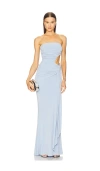 Michael Costello X Revolve Sivan Gown In Blue