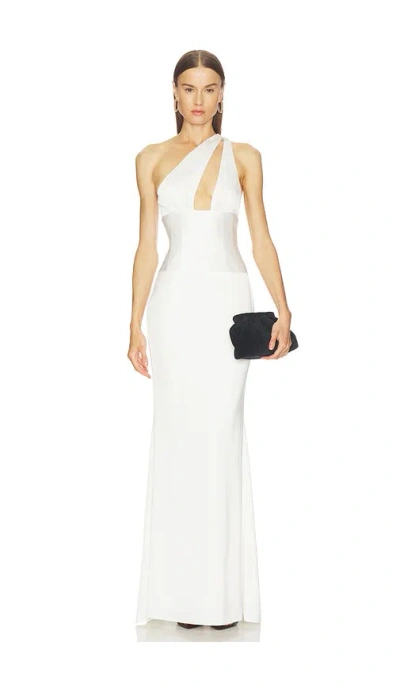 Michael Costello X Revolve Sorbara Gown In White