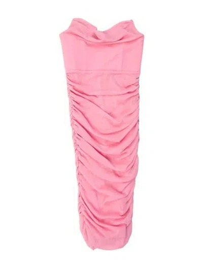 Pre-owned Michael Costello X Revolve Strapless Mini Dress W/ Tags In Pink